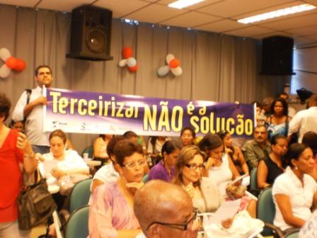 Não a Terceirização